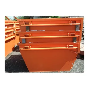 Factory Steel Skip Bin Lift Garbage Skip Container Industrial Dumpster Container