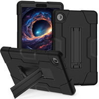 Étui antichoc à 3 couches pour Lenovo Tab One 8.7 K9 TB305FU 2025 avec support pliable en silicone et PC Armor OEM ODM