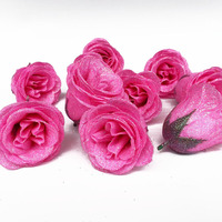 Roses scintillantes en gros : roses en cristal or, rose et bleu Enchantress, 520 roses brillantes pour la Saint-Valentin Qixi