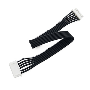 สายไฟซิลิโคน XH2.54 <span class=keywords><strong>JST</strong></span> XH2.54 มม. 2P 3P 4P 5P 6P 8P 10P พร้อมขั้วต่อสายแบตเตอรี่ ความยาว 20 ซม. สีดำ - Product Image 3