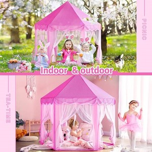 <span class=keywords><strong>Tente</strong></span> <span class=keywords><strong>de</strong></span> château <span class=keywords><strong>de</strong></span> princesse pour filles fée jouer Portable enfants jouet Tipi <span class=keywords><strong>tente</strong></span> piscine <span class=keywords><strong>à</strong></span> <span class=keywords><strong>balles</strong></span> pliable princesse <span class=keywords><strong>tente</strong></span> château extérieur - Product Image 4