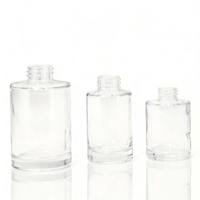 Ensemble de diffuseurs cylindriques en verre haut de gamme de luxe avec bouchons métalliques multicolores, parfum d'ambiance pour la maison, sérigraphié, Jangsu Xuzhou No