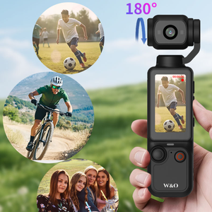 HiCyber Q7 Portable Action <b>Camera</b> 1.9 Inch Screen 2000mAh Battery 170° Wide Angle WiFi Vlog <b>Camera</b> for Cycling - Product Image 4