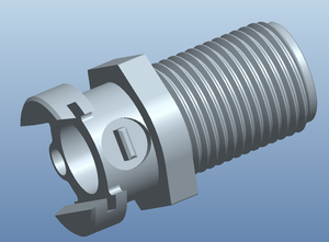 Valved None-Valved <b>quick</b> <b>connector</b> with Thread Low Pressure <b>quick</b> release Plumbing <b>Connector</b> Injection Molding black color - Product Image 4