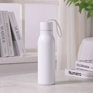 Vintage American Vacuum <b>Bottle</b>, Stainless Container with Hand Cord for Outdoor Camping Daily Water Supply - Product Image 6