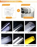 Emballage personnalisé de flacons écologiques de qualité alimentaire, boîte en plastique en vrac, OEM, haute qualité, flacon de 3 ml, 5 ml, 10 ml, emballage de flacons