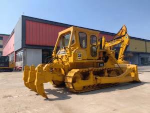 รถดันดินแคตเตอร์พิลลาร์ รุ่น D7g พร้อมริปเปอร์ ผลิตโดย Cat D7 D8 D9 พร้อมริปเปอร์หรือวินช์ สำหรับงานไม้ - Product Image 6