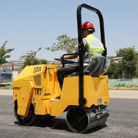 Compacteur vibrant à deux roues de 800 kg à performance supérieure