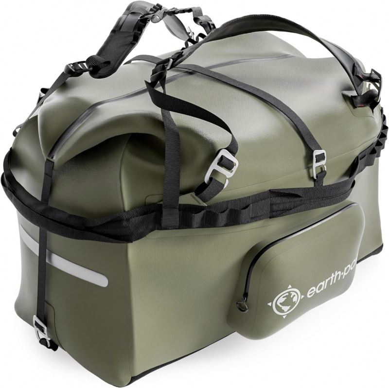 56L Waterproof Motorcycle Saddle Bags for