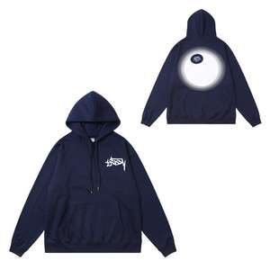 Sudadera con capucha FOG Essential de alta calidad, última colección de otoño, venta al por mayor, 370 gramos, 80% algodón/20% poliéster, tejido de punto, para hombre - Product Image 5