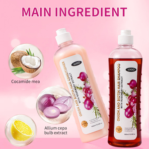 Shampooing et Après-Shampooing Oignon Biotine Romarin pour Chute de Cheveux et Croissance Capillaire Traitement Sans Parabènes - Product Image 3