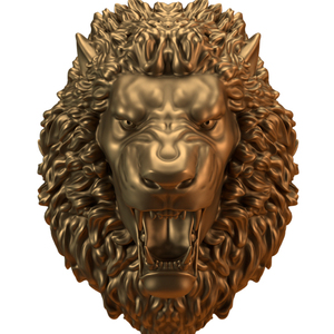 Polyresin <span class=keywords><strong>Testa</strong></span> di <span class=keywords><strong>Leone</strong></span> Per La Parete - Product Image 1