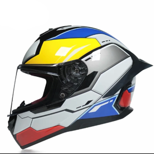 Vente en gros de casques de moto intégraux ABS de haute qualité, certifiés DOT, avec fermeture rapide, pour toutes les saisons - Product Image 1
