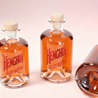 Offre Spéciale – Bouteilles en Verre Super Flint Personnalisables avec Logo pour Spiritueux (Gin, Rhum, Vodka, Brandy, Whisky, Tequila) – 100ml, 250ml, 375ml, 500ml, 750ml, 1000ml
