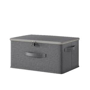 Cationic Clothing Organizer with Zipper & Password Lock Foldable Storage <b>Box</b> for Clothes Pants Jackets-Dustproof Moisture-Proof - Product Image 5