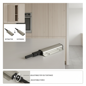 Dispositif de rebond magnétique Supre Mantu pour <span class=keywords><strong>porte</strong></span>, en acier inoxydable et plastique, système push-to-open pour <span class=keywords><strong>armoire</strong></span>, idéal pour chambre à coucher - Product Image 6