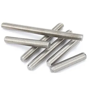 M6 M10 M16 M20 8Mm Đôi Cấp Đầy Đủ Threaded Rod Thép Mạ Kẽm