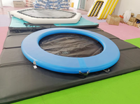 Piscine flottante gonflable de luxe en PVC avec filet de protection, piscine de jeu aquatique pour la location de yachts, utilisation estivale