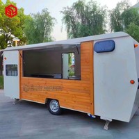 US Standard Mobile Bar Remorques Multi-fonction Food Boutique Cinéma Mariage Fleur Chariot Mobile Bonbons Remorque