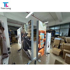 Cajas de luz LED de doble cara independientes Pantallas de marco de tela de tensión SEG para ferias comerciales y eventos de marketing de promoción - Product Image 3