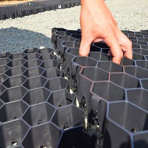 Grilles de drainage <span class=keywords><strong>en</strong></span> plastique à cellules alvéolaires imbriquées pour le renforcement des sols, pavés, usine - Product Image 2