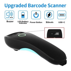 C70 bán Hot xách tay 2D QR Máy quét 3 trong 1 cầm tay không dây Bluetooth Đầu đọc mã vạch cho POS hàng tồn kho hậu cần - Product Image 2