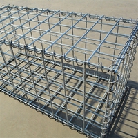 Panier gabion en acier galvanisé soudé, fabrication chinoise, décoration de jardin, conception de mur de soutènement gabion, fournisseur, vente chaude