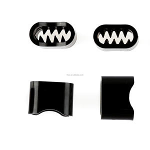 Attache de sécurité pour bracelet à glissière unidirectionnelle, boutons-pression non réutilisables, attaches rapides jetables, anneaux en plastique cylindriques à barbelures personnalisés - Product Image 6