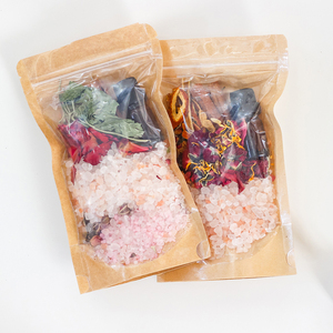 Sali da Bagno Naturali e Biologici con Sale Rosa dell'Himalaya e Fiori, Confezione di Lusso a Marchio Privato 2025 - Product Image 2
