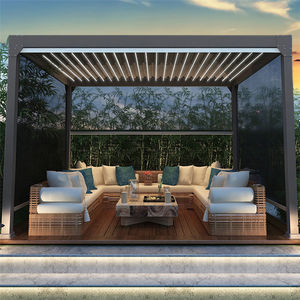 <span class=keywords><strong>Pérgola</strong></span> <span class=keywords><strong>Bioclimática</strong></span> Motorizada de Aleación de Aluminio Impermeable a <span class=keywords><strong>Precio</strong></span> Competitivo <span class=keywords><strong>6X3</strong></span> Soportes Bien Diseñados Kit 4X4 con Recubrimiento en Polvo - Product Image 6