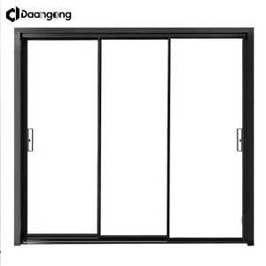 Système de portes coulissantes sans <span class=keywords><strong>rail</strong></span> inférieur pour villa, patio, salon – Fonctionnement fluide et silencieux - Product Image 2