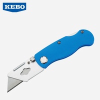 Couteau de poche pliant en acier au carbone, multi-usages, pour la sécurité industrielle, kits d'outils promotionnels OEM en gros