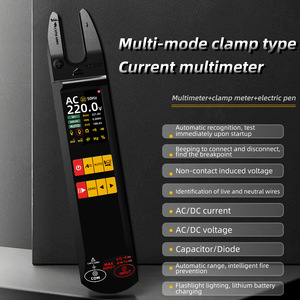 Multímetro tipo U de 600A AC/DC, medidor de pinza True RMS con pantalla LCD, profesional para uso doméstico, CAT III 600V - Product Image 2
