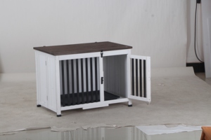 Moderna y <span class=keywords><strong>Grande</strong></span> Casa/Caseta <span class=keywords><strong>para</strong></span> Perros de Madera Maciza de Abeto, Resistente al Viento, <span class=keywords><strong>para</strong></span> Interiores/Exteriores, Jaula <span class=keywords><strong>para</strong></span> Mascotas a Precio Económico - Product Image 4
