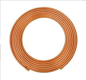 Tube en <span class=keywords><strong>cuivre</strong></span> rouge, haute pureté, <span class=keywords><strong>tuyau</strong></span> <span class=keywords><strong>recuit</strong></span> souple pour climatisation et réfrigération - Product Image 1