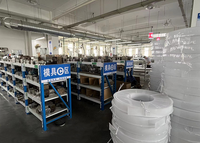 Abat-jour linéaire en polycarbonate extrudé Bming, résistant au feu, refroidi par air, pour éclairage de car