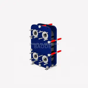 Most popular sea water gasket Ti plate heat exchanger
