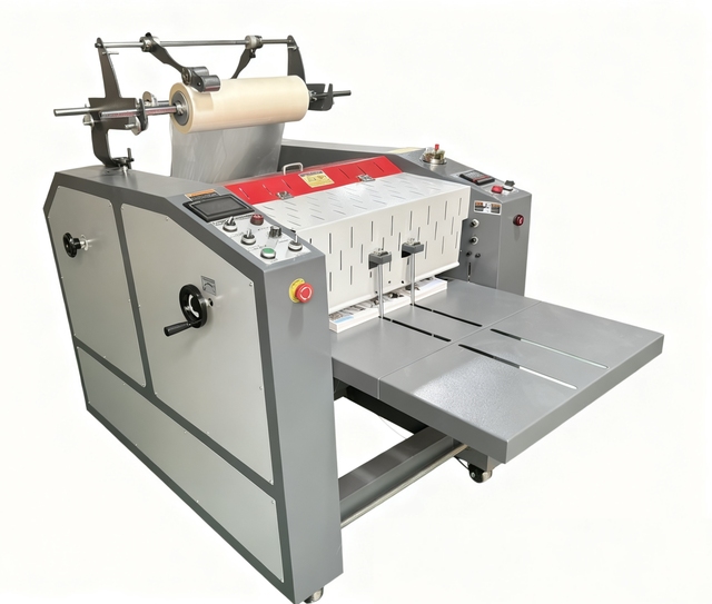 AF-540 A2 Size Industrial Laminating Machine 540mm Hydraulic Fully Automatic PLC Smart Roller Laminator