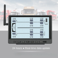 Système de surveillance de la pression des pneus (TPMS) pour camions et autobus à 10 roues, capteurs de température Tymate, 12-33V 315MHz