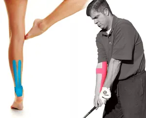 Bande musculaire de physiothérapie sportive, bande médicale, bande kinesiologique - Product Image 1