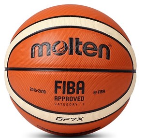 PU Laminado tamaño 7 <span class=keywords><strong>Molten</strong></span> GF7X Balones de baloncesto de partido profesional - Product Image 1