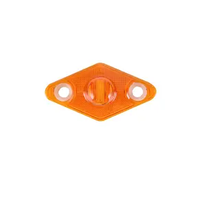 Ojo de serpiente diseño de piezas de camión accesorios 2 pulgadas 12v LED ámbar flash lado marcador luces