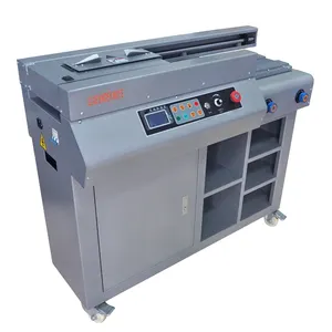 Pegamento caliente máquina de encuadernación con A4 tamaño inalámbrico pegamento máquina de libro máquina de Encuadernación perfecta