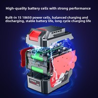 Batterie Lithium-Ion 20V TOOLPART MZC22 DCPB298, Chargeur pour Perceuse à Percussion Électrique, Meuleuse d'Angle 03-100E, Clé à Chocs – Garantie 3 Mois