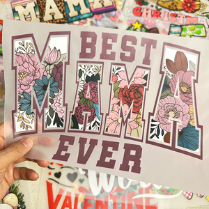 Vinilo Termoadhesivo DTF con Diseño de Leopardo, Mariposa Rosa y Corazón Floral para Niñas, Adhesivo Termoadhesivo para Camisetas Infantiles - Product Image 2