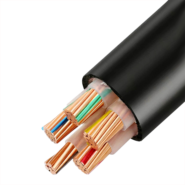 Wholesale YJV/YJV22 4 Core Armored Copper Power Cable 50/70/95mm XLPE Insulated for Power Station