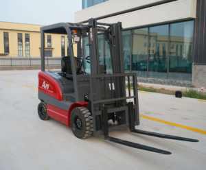 Hzhi cpd ने प्रमाणित इलेक्ट्रिक फोर्कलिफ्ट 2 टी-2.5 टी लिथियम-आयन बैटरी 1 साल की वारंटी दो-चरण मास्ट एसी संचालित उच्च-मात्रा वाले फार्म - Product Image 3