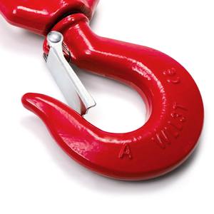 중량급 3톤 회전 리프팅 슬링 단조 합금강 아이 리깅 훅 안전 잠금 회전 크레인 훅 - Product Image 4