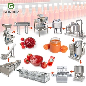 Chaîne de production de purée, de sauce, de ketchup et de pâte de tomate séchée pour petites usines - Product Image 1