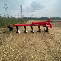 Implemento de cultivador agrícola de arado rotativo de acción de dirección Horizontal de alto rendimiento para uso en tractor